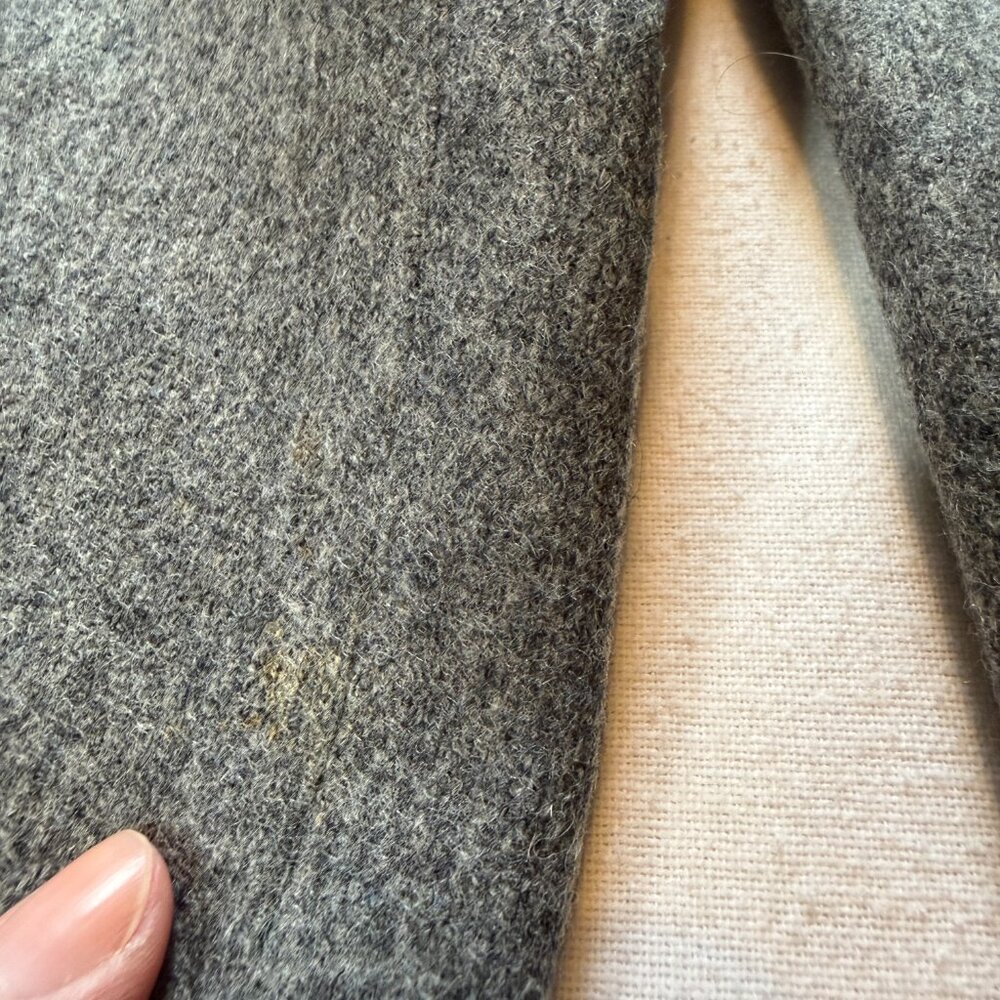 Vintage 100%‎ Pure Wool Country Suburbans Grey Dress Pants Size 16 - Picture 10 of 14
